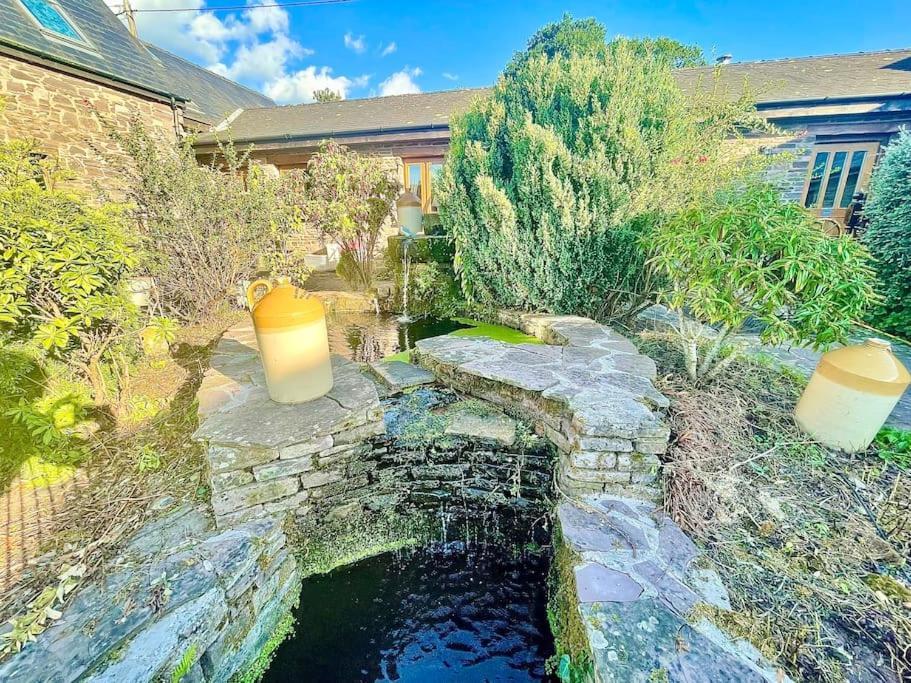 Stone Built Barn In A Beautiful Rural Setting Βίλα Llangwm-Isaf Εξωτερικό φωτογραφία